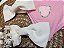 Vestido Infantil Rosa com Laços - Imagem 3