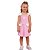 Vestido Infantil Rosa com Laços - Imagem 1