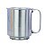 Caneca De Alumínio Brilhante Prata - 400ML - Imagem 1