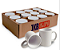 Kit C/12 Canecas para Sublimação de Cerâmica Branca Importada Classe AAA - JKB - Imagem 1
