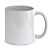 Caneca com Alça e Interior Cinza de Cerâmica para Sublimação 325ml - Imagem 1