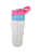 Squeeze de Alumínio Branco Infantil para Sublimação com Bico Automático Tampa Rosa e Azul - 500ml - Imagem 1