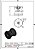 Coxim N2 F/F rosca 3/8 Vibra-Stop - Imagem 2