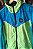 Jaqueta de Velame Azul com Verde Fem P - Imagem 2
