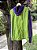 Jaqueta de Velame Verde Neon com Roxa - Masculina G - Imagem 2