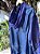 Jaqueta de Velame Azul com roxa Feminina GG - Imagem 4
