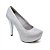 Sapato Hellen Suzan Meia Pata Salto Fino 12 Gliter Glamour - Imagem 6