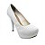 Sapato Hellen Suzan Meia Pata Salto Fino 12 Gliter Glamour - Imagem 5