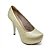 Sapato Hellen Suzan Meia Pata Salto Fino 12 Gliter Glamour - Imagem 3