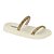 Chinelo Moleca Papete 2 Tiras Maxxi Gliter - Imagem 1