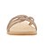Chinelo Beira Rio Flat tiras Transpassadas - Imagem 5