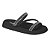 Chinelo Moleca Flat 2 tiras cristal e 1 lisa - Imagem 1