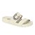 Chinelo Moleca Falt 2Tiras Largas Fivela Cristal - Imagem 2