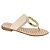 Chinelo Beira Rio Dedo Fivela Oval - Imagem 2