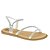 Sandália Moleca Flat Tiras Cristal 5450237 - Imagem 1