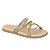 Chinelo Beira Rio Flat Brilho 8529102 - Imagem 2