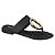 Chinelo Beira Rio Dedo Fivela Oval - Imagem 2