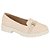 Sapato Modare Mocassim Fivela Pequena Napa Floather Nature - Imagem 2