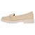 Sapato Modare Mocassim Fivela Pequena Napa Floather Nature - Imagem 4