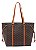 Bolsa Kit Bolsa + Necessaire Chenson Original Elegance Luxo Ombro 3485079 - Imagem 6