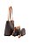 Bolsa Chenson Original Elegance Luxo Kit 3 peças 3485081 - Imagem 4