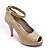 Peep Toe Hellen Suzan Meia Pata Tornoz Straz Lumicolor Cobre - Imagem 1