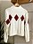 BLUSA LOSANGO EM TRICOT - Imagem 3