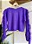 CROPPED EM TRICOT COM FRANJAS - Imagem 2