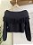 CROPPED OMBRO A OMBRO COM FRANJA EM TRICOT - Imagem 4