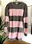 VESTIDO LISTRADO EM TRICOT MOUSSE - Imagem 2