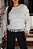 BLUSA COM FRANJAS EM TRICOT - Imagem 1