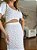 CONJUNTO DE SAIA LONGA E CROPPED EM TRICOT - Imagem 1
