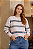 BLUSA LISTRADA COLORS EM TRICOT - Imagem 3