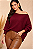 BLUSA AMPLA E PUNHO LARGO EM TRICOT - Imagem 1