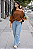 BLUSA AMPLA E PUNHO LARGO EM TRICOT - Imagem 5