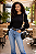BLUSA GOLA TRABALHADA EM TRICOT - Imagem 4