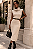 VESTIDO CAVADO GOLA ALTA EM TRICOT MOUSSE - Imagem 1