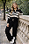 CONUUNTO CALÇA E BLUSA POLO LISTRADO EM TRICOT - Imagem 6