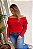 BLUSA OMBRO A OMBRO FRANJAS EM TRICOT - Imagem 1