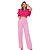 Calça Feminina Wide Leg cor Rosa BB - Imagem 4