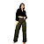 Calça Feminina Wide Leg Verde musgo - Imagem 4