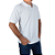 Polo masculina piquet branca - Imagem 1