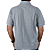 Polo masculina cinza mescla piquet - Imagem 3