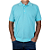 Polo masculina azul claro piquet - Imagem 1