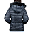 Jaqueta Puffer Feminina Preta - Imagem 3