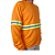 Camiseta Malha Fria Manga Longa Laranja Faixa Refletiva - Imagem 2