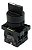 P20SCR7-B-2A - CHAVE SELETORA PLÁSTICA KNOB CURTO - 3 POS. C/ RETORNO D/E 45G - 2NA - Imagem 1