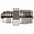 Adaptador macho inox I316 JIC 4 x 1/4 NPT - Imagem 1