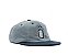 BONE OUS 8 PANEL SNAP COLLEGE CINZA - Imagem 3