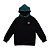 MOLETOM HIGH HOODIE DUE BLACK GREEN - Imagem 1